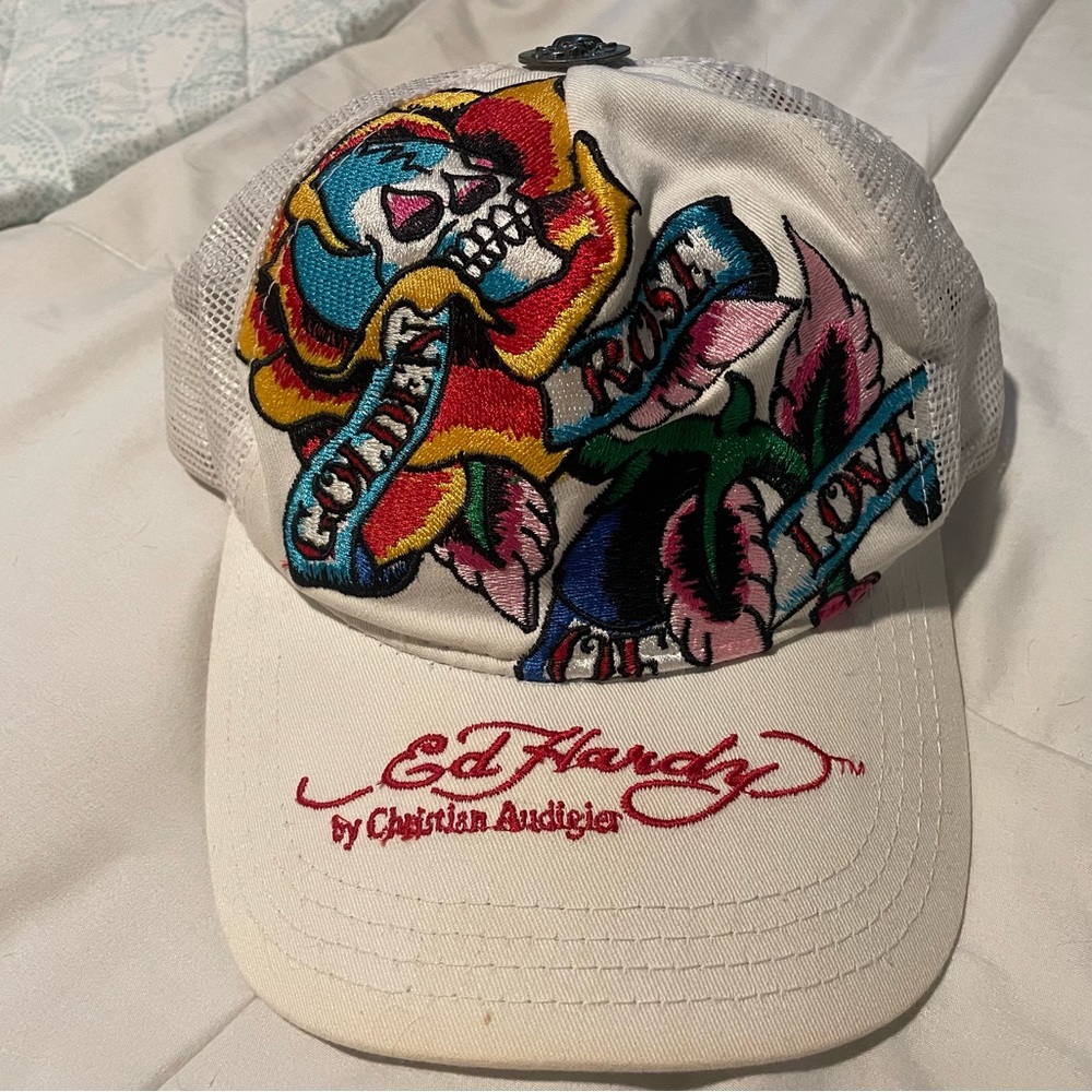 Ed Hardy Y2K Fashion SnapBack Hat